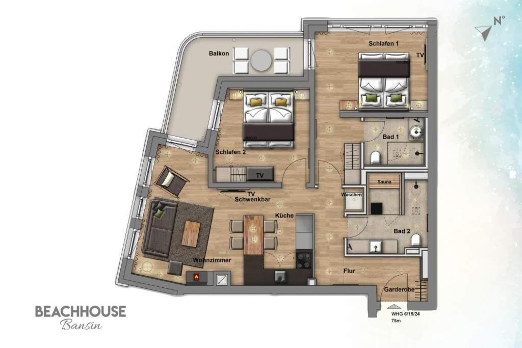 Beachhouse Bansin App 06 Ostseebad Heringsdorf Exterior foto